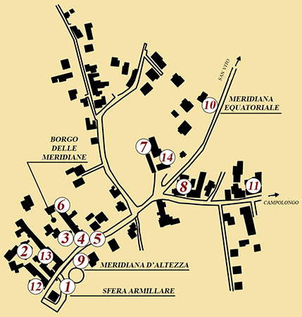 Aiello del Friuli - Zona 1: Piazza donatori di sangue e dintorni